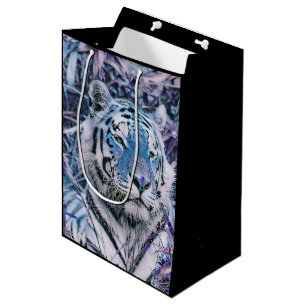 Sac Cadeau Moyen Toony Tiger bleu