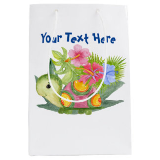 Sac Cadeau Moyen Tortue mûre
