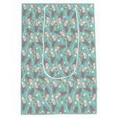 Sac Cadeau Moyen Toucans exotiques tendance (Dos)