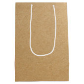 Sac cadeau moyen tournesol personnalisé (Dos)