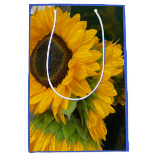Sac Cadeau Moyen Tournesol pour le 3ème anniversaire