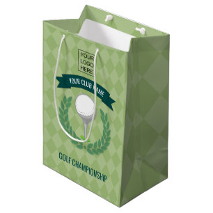 Sac Cadeau Moyen Tournoi de golf en club/entreprise ajoutez un cade