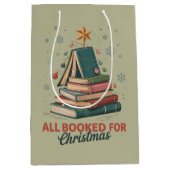 Sac Cadeau Moyen Tous réservés pour Noël Arbre de Noël Enseignant d (Devant)