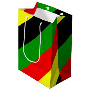 Sac Cadeau Moyen Traces Afrocentriques
