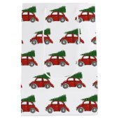 Sac Cadeau Moyen Tradition familiale de l'arbre de Noël (Dos)