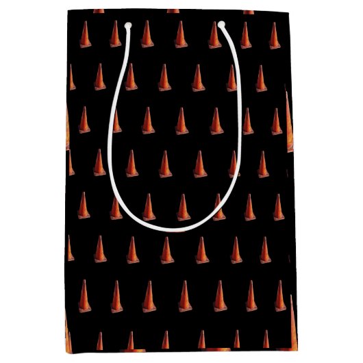 Sac Cadeau Moyen Traffic cones (Devant)