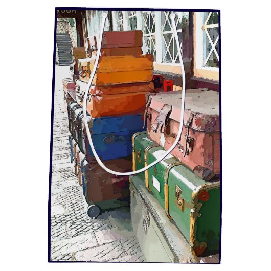 SAC CADEAU MOYEN TRAIN STATIONS (Dos)