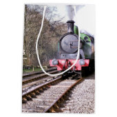 SAC CADEAU MOYEN TRAINS À VAPEUR (Dos)