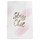 Sac Cadeau Moyen Traiteur Licorne Fantaisiste Nourriture (Dos)