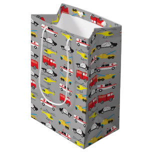 Sac Cadeau Moyen Transport des véhicules d'urgence