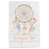 Sac Cadeau Moyen Tribal Dreamcatcher Boho Avoir un bébé (Devant)