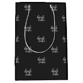 Sac Cadeau Moyen Tribe de mariée | Fête des mariées moderne (Devant)