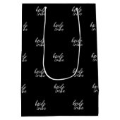 Sac Cadeau Moyen Tribe de mariée | Fête des mariées moderne (Dos)