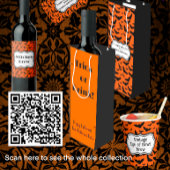 Sac Cadeau Moyen Trick ou traitement personnalisé de bonbons d'Hall