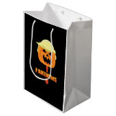 Sac Cadeau Moyen Trumpkin rend Halloween grand à nouveau - Nouvelle (Devant Angle)