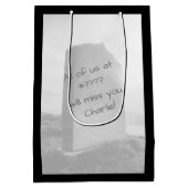 Sac Cadeau Moyen Tu es mort pour nous (Dos)