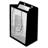 Sac Cadeau Moyen Tu es mort pour nous (Dos Angle)