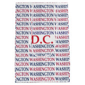 Sac Cadeau Moyen Typographie de Washington DC (Dos)