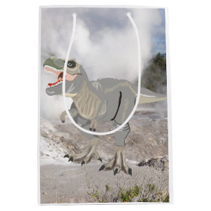 Sac Cadeau Moyen Tyrannosaurus effrayant