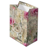 Sac Cadeau Moyen Un Ephémère français série 1 (Devant Angle)