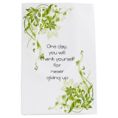 Sac Cadeau Moyen Un Jour, Vous Vous Remercierez De Citer (Devant)