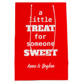 Sac Cadeau Moyen Un Petit Geste Pour Quelqu'Un De Sucré | Red Valen (Dos)