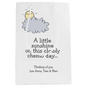 Sac Cadeau Moyen Un peu de soleil sur ce jour nuageux - Chemo Care