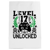 Sac Cadeau Moyen Unisex gamer Anniversaire 17 ans (Dos)