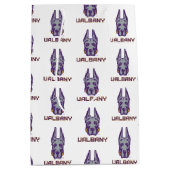 Sac Cadeau Moyen Université d'Albany Great Danes (Devant)