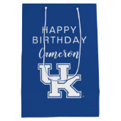 Sac Cadeau Moyen Université d'anniversaire de Kentucky | (Dos)