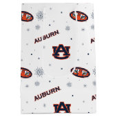 Sac Cadeau Moyen Université d'Auburn | Motif de vacances (Dos)