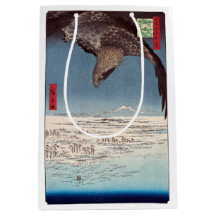 Sac Cadeau Moyen Utagawa Hiroshige - Fukagawa Susaki et Jumantsubo