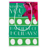 SAC CADEAU MOYEN VACANCES ART DÉCO (Devant)