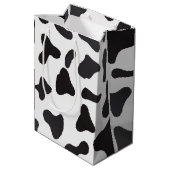 Sac Cadeau Moyen Vache caricaturale (Dos Angle)