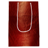 Sac Cadeau Moyen Vache rouge occidentale (Dos)