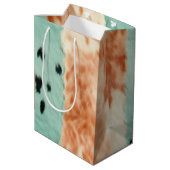 Sac Cadeau Moyen Vachette de loup de mer (Dos Angle)