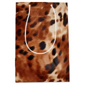 Sac Cadeau Moyen Vachette noire Brown (Devant)