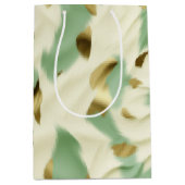 Sac Cadeau Moyen Vachette verte (Devant)