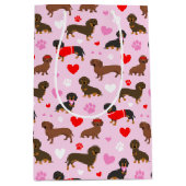 Sac Cadeau Moyen Valentine (Devant)