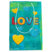 Sac Cadeau Moyen Valentine Fun 3D Mix and Match (Devant)