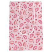 Sac Cadeau Moyen Valentine Kisses (Dos)