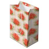 Sac Cadeau Moyen Valentine rose (Devant Angle)