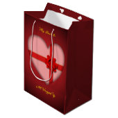 Sac Cadeau Moyen Valentine’s Day Gift Bag (Devant Angle)