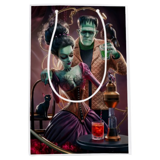 Sac Cadeau Moyen Véritable Amour, Une Expérience Scientifique, Hall (Devant)