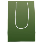 Sac Cadeau Moyen Vert (Dos)