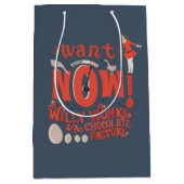 Sac Cadeau Moyen Veruca Salt - Je Le Veux Maintenant! (Devant)