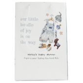 Sac Cadeau Moyen Vêtements Bébé mignons Essentials Baby shower Garç (Devant)