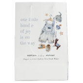 Sac Cadeau Moyen Vêtements Bébé mignons Essentials Baby shower Garç (Dos)