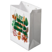 Sac Cadeau Moyen vibes positives (Devant Angle)