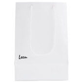 Sac Cadeau Moyen vibes positives (Dos)